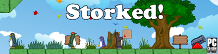 Check out our Penguin Puzzle Platformer - Storked!